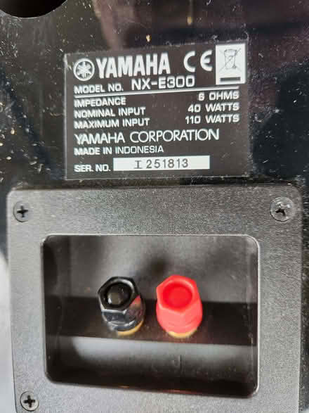 Photo of free Yamaha speakers (Radbrook Green SY3) #1