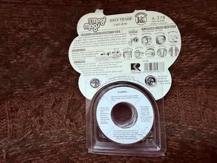 Photo of free Three rolls of adhesive magnetic tape (Mimbridge GU24) #1