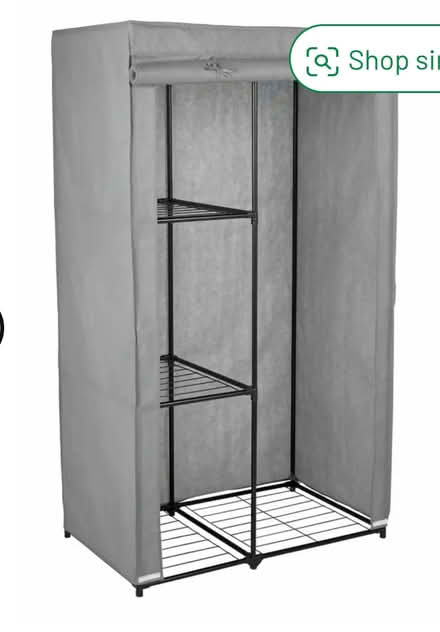 Photo of free Wardrobe. Lightweight,collapsible (Uckfield, Ringles Cross TN22) #2