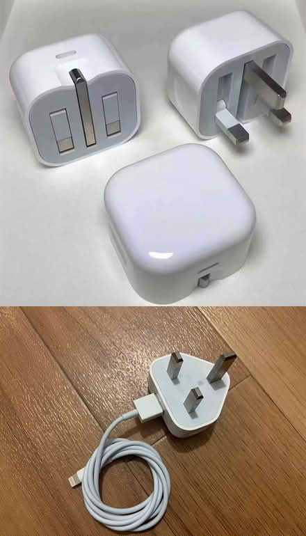 Photo of any 2 x this flat apple charger (Sutton) #1