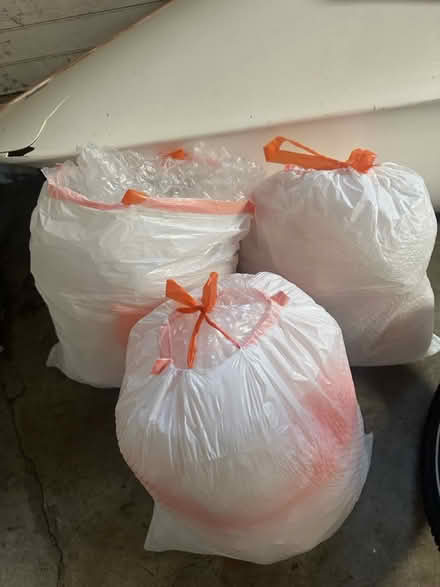 Photo of free Three bags of bubble wrap (Salem (midtown)) #1