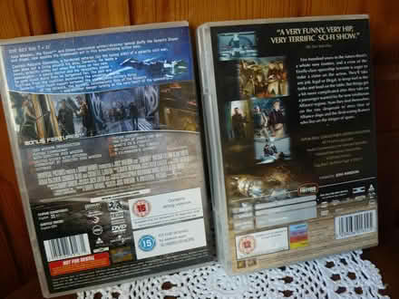 Photo of free 'Firefly' + 'Serenity' Movie DVDs (Woodside WD25) #3