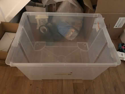 Photo of free Plastic box (Trowse NR14) #1