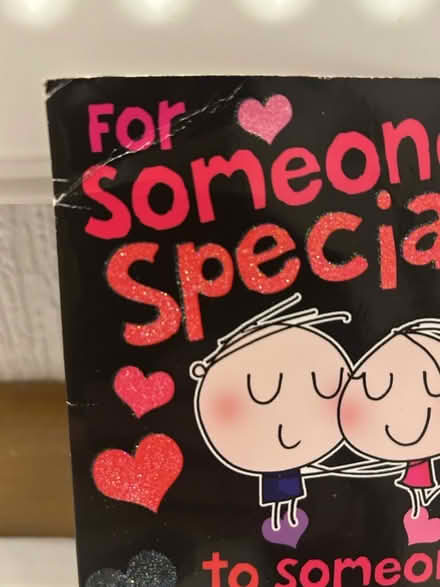 Photo of free Valentines card with badge but no envelope! (Elmdon Heath B91) #2