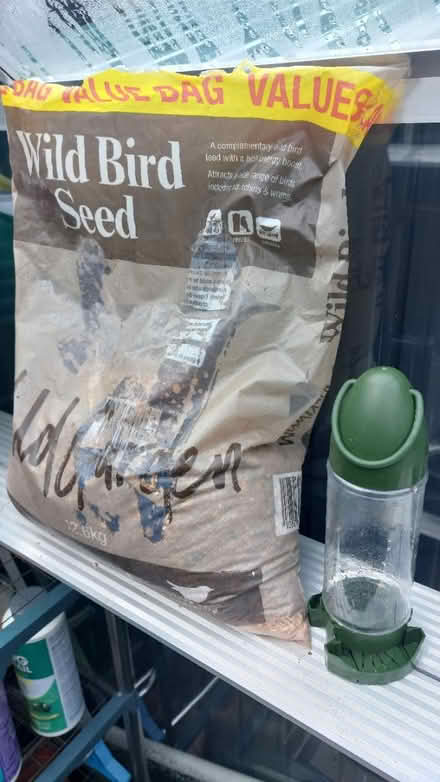 Photo of free Bird Feeder and Seed (L10) #1