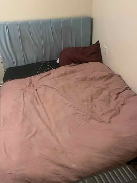 Photo of free Double bed and mattress (Prestwich M25) #1