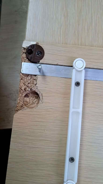 Photo of free Wood-effect desk (Musselburgh EH21) #3