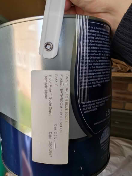 Photo of free Various paint (Duddingston, EH8) #4