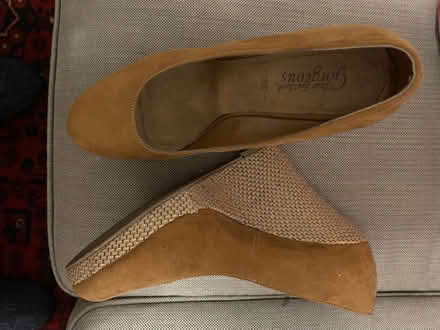 Photo of free Ladies suede shoes size 42 (Cheadle SK8) #1