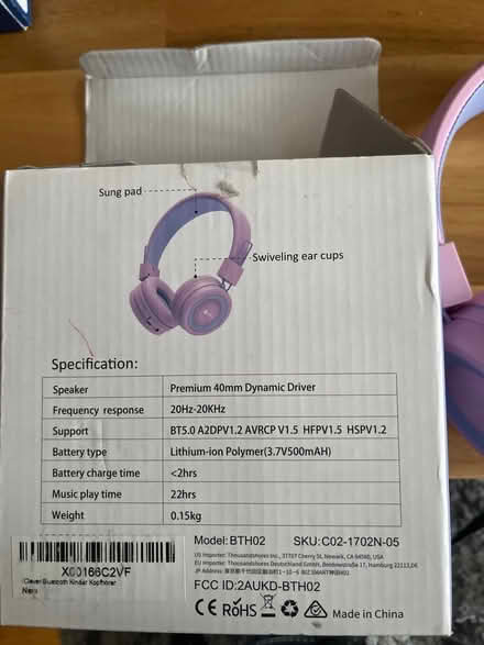 Photo of free Kids wireless Bluetooth headphones (Muswell Hill N10) #2