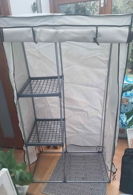 Photo of free Wardrobe. Lightweight,collapsible (Uckfield, Ringles Cross TN22) #1