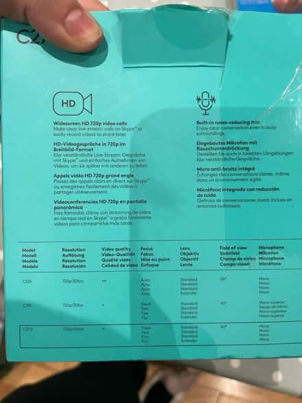 Photo of free Logitech Webcam (SE22 9ER) #3