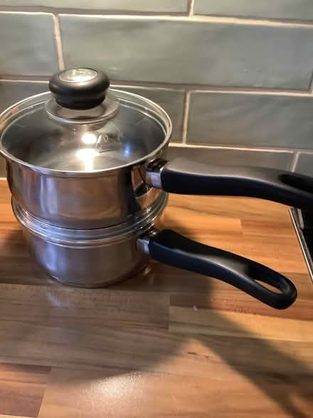 Photo of free Saucepans and frying pan (Stanwell Village TW19) #1