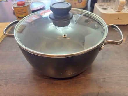 Photo of free Large stew pan and lid (Dawlish Devon EX7) #1