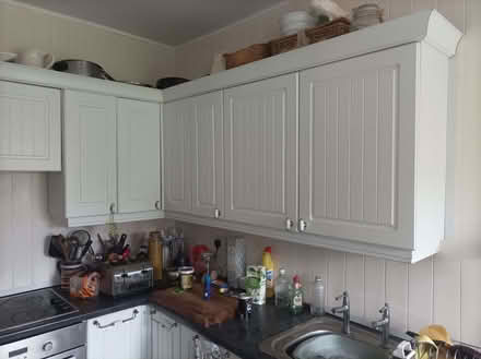 Photo of free Kitchen units.wall and floor. Cream (New Galloway DG7) #2
