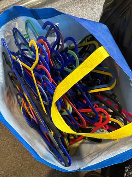 Photo of free Bag of children’s coat hangers (Stapleford NG9) #1