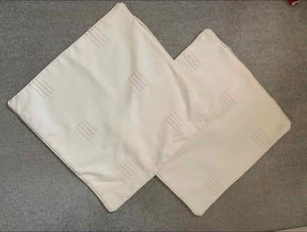 Photo of free 2 x cream cushion covers (Christchurch) #1