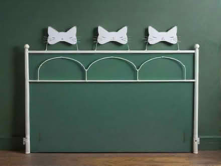 Photo of Double headboard metal or wood (Ifton Heath SY11) #1