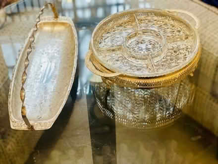 Photo of free Silver sandwich tray and snack tray (Earls Court SW10) #2