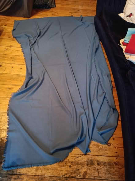 Photo of free Blue table cloth (East Finchley N2) #2