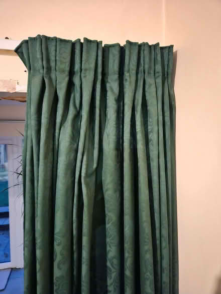 Photo of free Curtains - deep green, large (Radford Semele CV31) #1