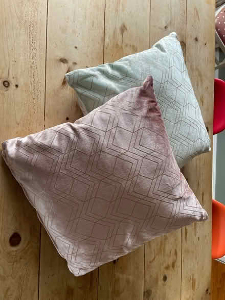 Photo of free Cushions with gold effect (Deddington OX15) #1