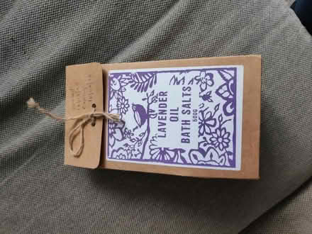 Photo of free Agnes Cat lavender oil bath salts (West Wick BS24) #1
