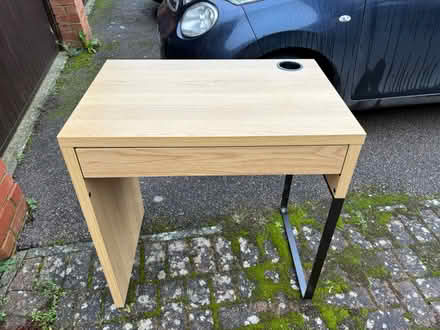 Photo of free Ikea Micke desk with drawer (OX25 Steeple Aston) #1