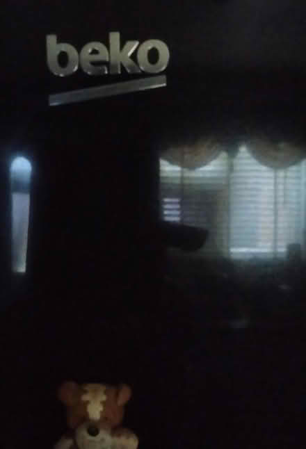 Photo of free Black Gloss Fridgefreezer half/half (CH42) #2