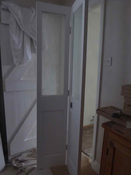 Photo of free bi-fold wooden doors (Battle TN33) #1