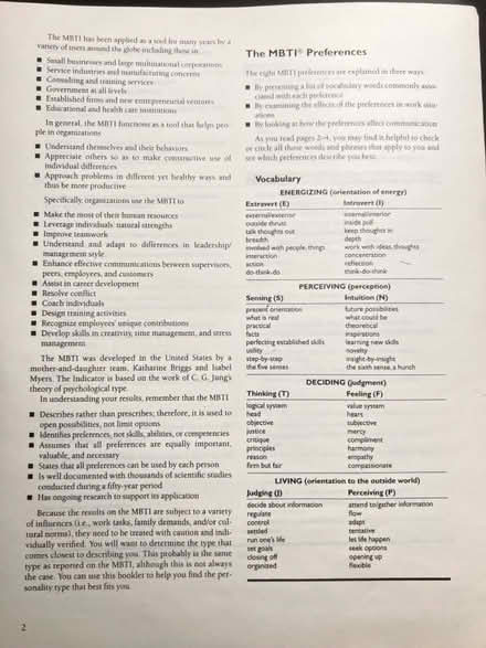 Photo of free Introduction to TYPE - MBTI (Arlington, VA) #4