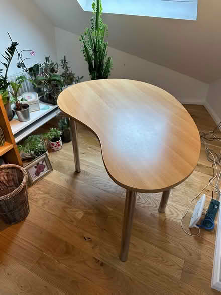 Photo of free Ikea Kidney shape Table (BA2) #2