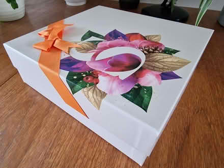 Photo of free Sturdy box - 28.5 x 27.5 x 9.5cm (Woking GU22 9) #2