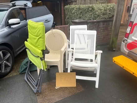 Photo of free Various garden chairs (Lancing) #1