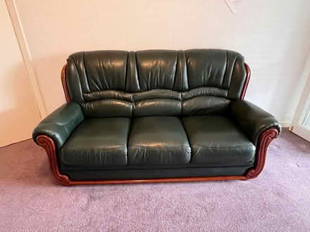 Photo of free Leather 3 seater sofas x 2 (CO15 Clacton on Sea) #3