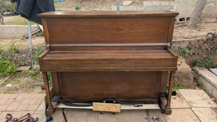 Photo of free Beckwith upright piano (Hub St & N Avenue 52) #4