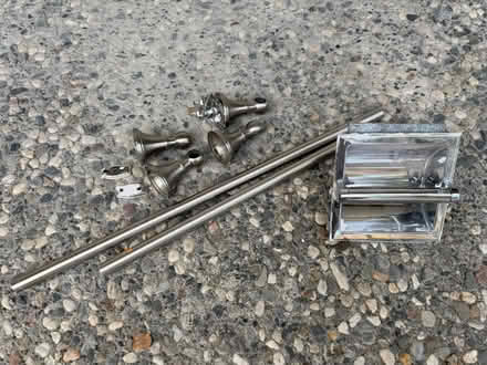 Photo of free Grohe towel bars and TP caddy (94022) #1