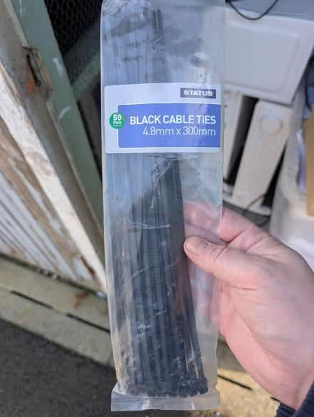 Photo of free Black zip ties (Duddingston, EH8) #1