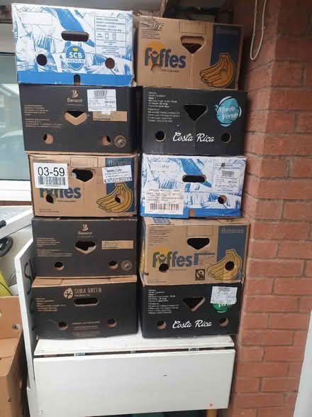 Photo of free Empty Banana Boxes (Cressage) (Cressage SY5) #1