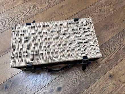 Photo of free Small lined wicker case (Cookley DY10) #3