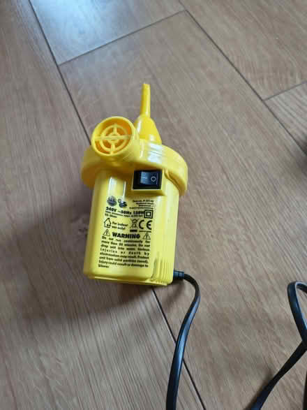Photo of free Pump for inflatables (Dean Court OX2) #1