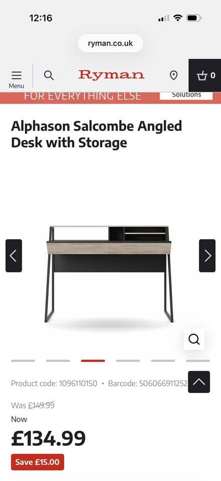 Photo of free Desk (Shepherds Bush W12) #3