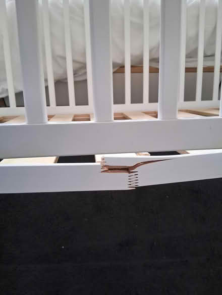 Photo of free White Baby elegance cot (Raheny) #3