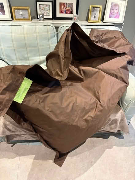 Photo of free Large brown beanbag (Finchampstead RG40) #1