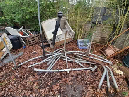 Photo of free Jump king trampoline frame - scrap? (Cobham KT11) #1