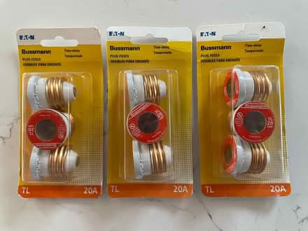 Photo of free Knob and tube plug fuses (9) (North Berkeley) #1