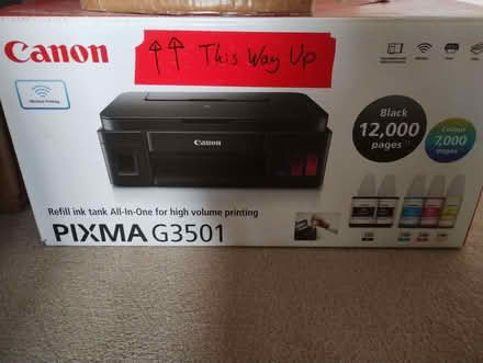 Photo of free Black & White Printer & Scanner (Canon Pixma G3501) (West Byfleet GU22) #1