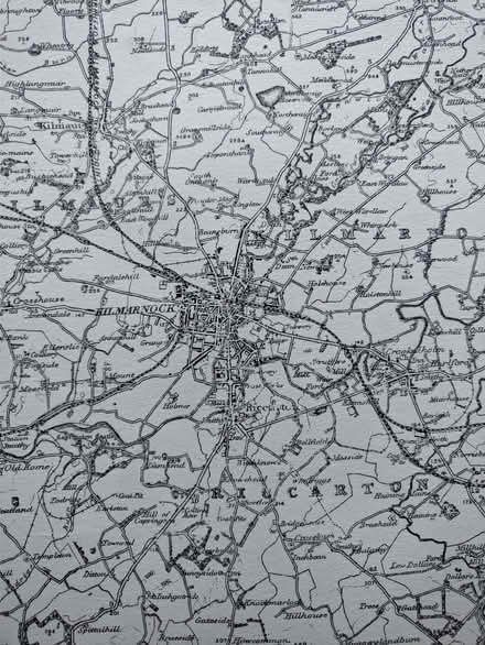 Photo of free 1897 map of Kilmarnock and surrounds (Penicuik EH26) #3