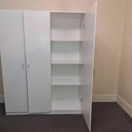 Photo of free 3 teir white wardrobe (TW7) #2