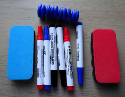 Photo of free Whiteboard Markers, Erasers and Magnets (Wimborne Minster BH21) #1